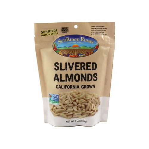 Almond, Slivered Blanched NonGMO Verified