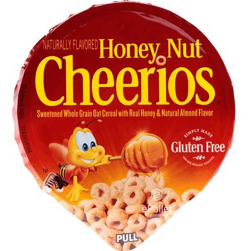 E Pallet - Honey Nut Cheerios Cereal in a Cup, 6 ct Carton