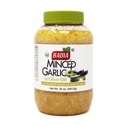 Minced Garlic in Olive Oil