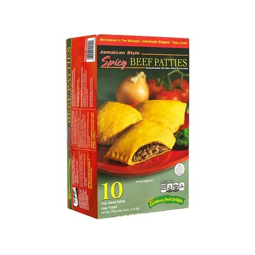 CARIBBEAN FOOD DELIGHTS JAMAICAN SPICY BEEF PATTY