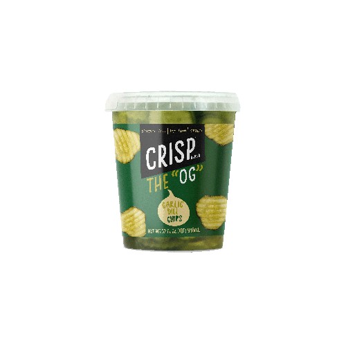 CRISP - The "OG" Garlic Dill Pickle Chips, 32 fl oz