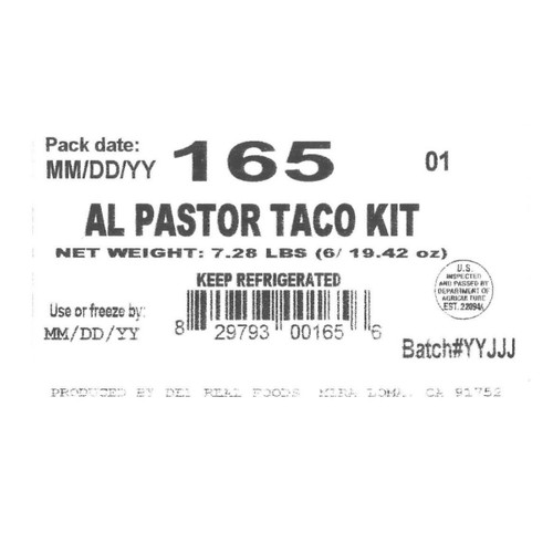 Al Pastor Taco Kit
