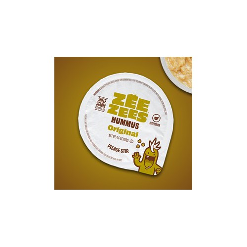 Zee Zees Hummus Cup, Original, 4.5oz