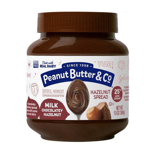 Peanut Butter & Co. Milk Chocolate Hazelnut Spread 13 oz
