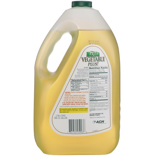 Mazola Vegetable Plus! Oil 1 gal
