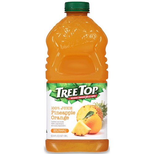 Tree Top Pineapple Orange 8/64 oz Tray Open Stock