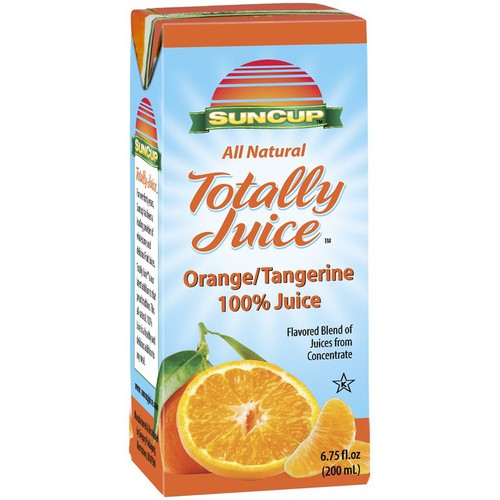 Orange shop tangerine juice