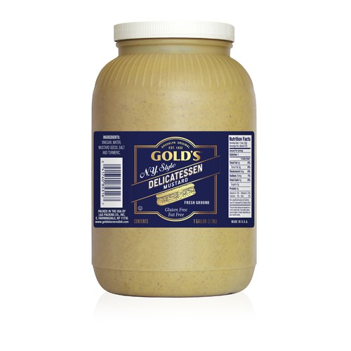Delicatessen Style Mustard 4/1 Gallon