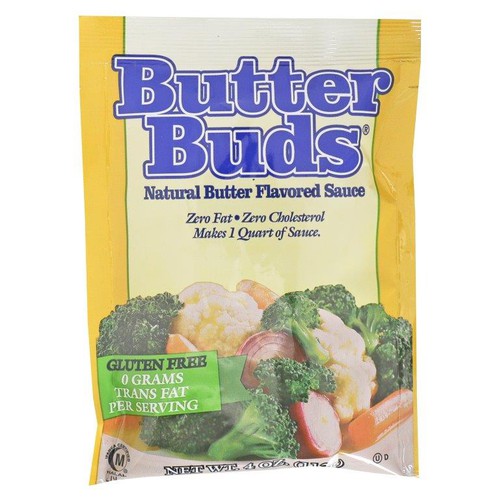 Butter Buds Natural Butter Flavor Granules, 4oz Packets