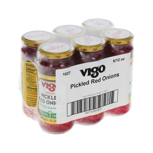 6/12OZ VIGO PICKLED RED ONIONS