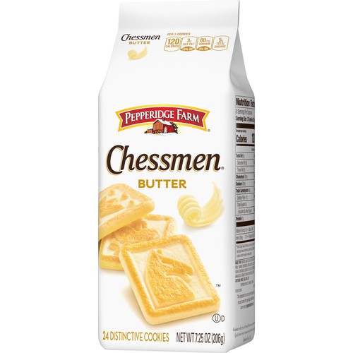 Pepperidge Farm® Chessmen® Butter Cookies, 7.25 oz. Bag