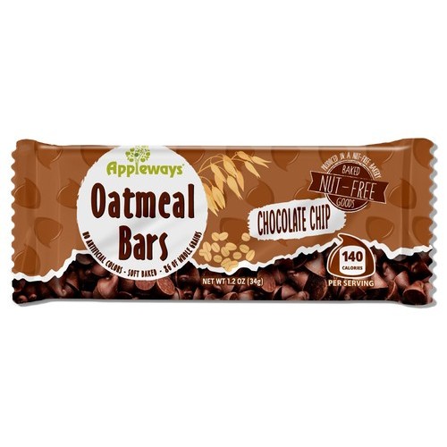 Whole Grain Chocolate Chip Oatmeal Bar 216/1.2 oz