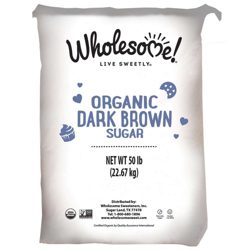 Certified Organic Dark Brown Sugar