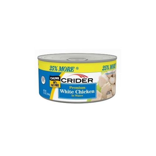 Premium Chunk White Chicken 12/12.5oz EZ Open Lids