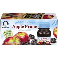 gerber prune apple juice