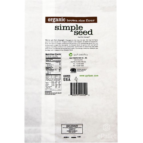 Organic Brown Rice Flour