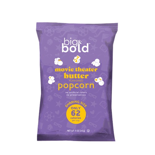 Big & Bold Movie Theater Butter Whole Grain Kettle Popcorn