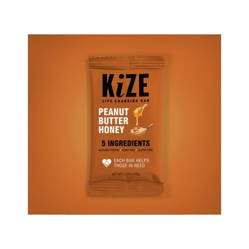 KiZE Life Changing Bar Peanut Butter Honey, 1.25oz