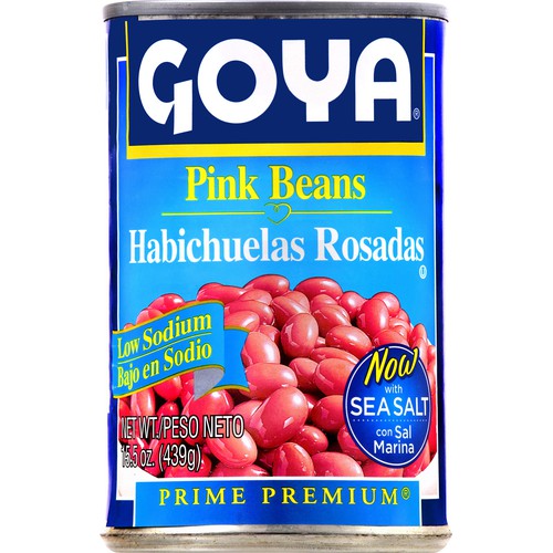 Goya Pink Beans Low Sodium 15.5 oz