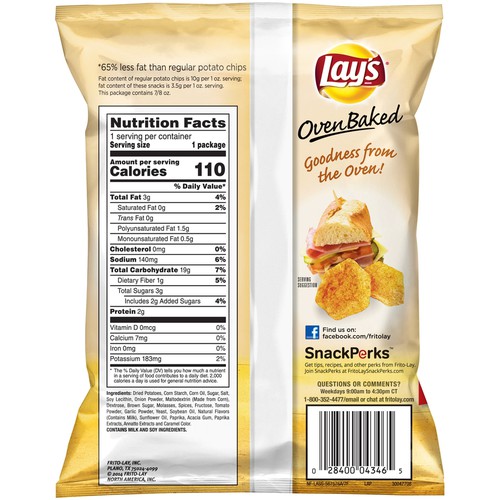 35 Baked Lays Nutrition Label - Labels Design Ideas 2020