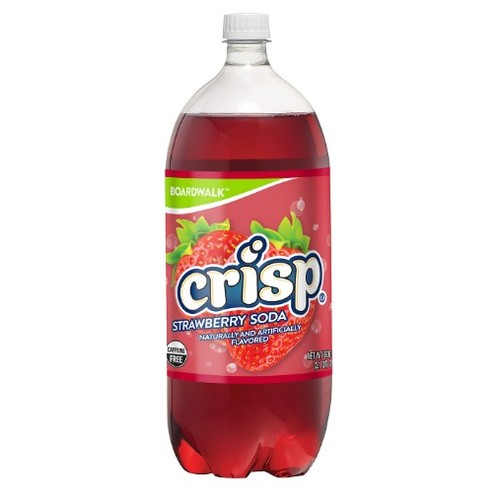 Boardwalk Crisp Strawberry Soda