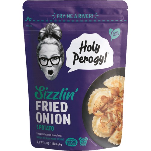 Sizzlin' Fried Onion, Holy Perogy! Potato and fried onion perogies 16oz