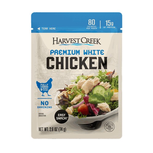 Harvest Creek Premium White Chicken Pouch