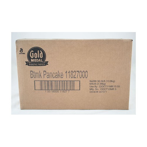 Complete Pancake Mix 6/5 lb Buttermilk Zero Trans-Fat