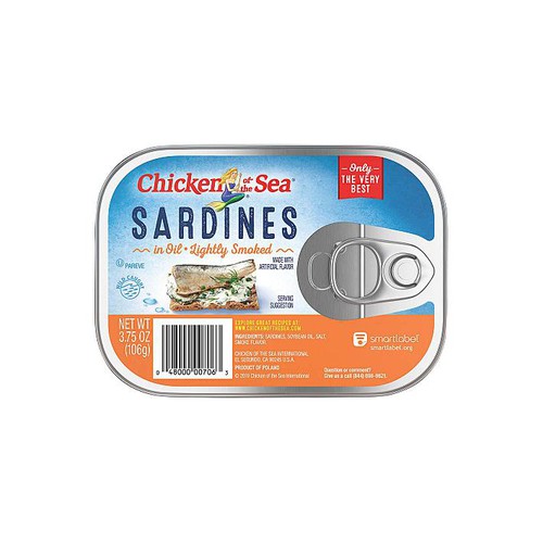 Smoked Sardines in Oil 18/3.75oz