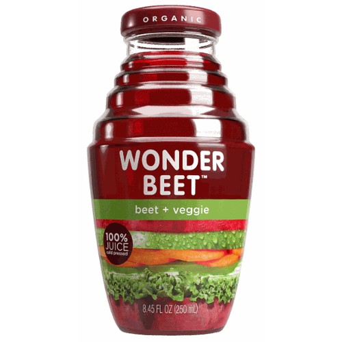 Wonder Beet Beet & Veggie Organic Cold Pressed Juice, 8.45oz