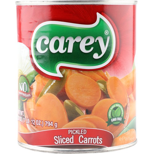 Sliced Pickled Carrots 28 oz
