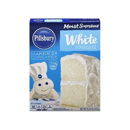 PILLSBURY WHITE CAKE MIX