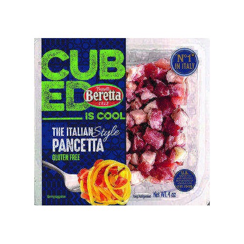 Cubed Pancetta 4 Oz