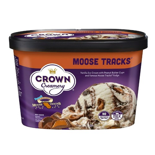 Crown Creamery Moose Tracks Ice Cream