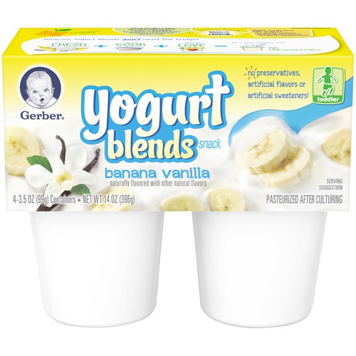 gerber banana yogurt
