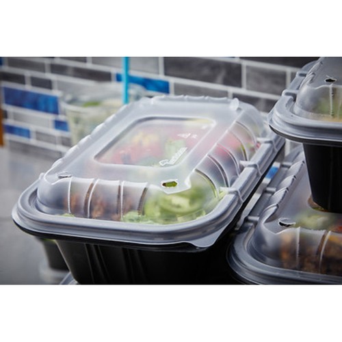 Vented Lid for Entrée2Go™ 9 x 6" Base, Clear, 300 ct.