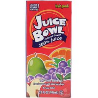 JUICE BOWL Fruit Punch 32 oz Juice Box - 12/32 oz | ePallet