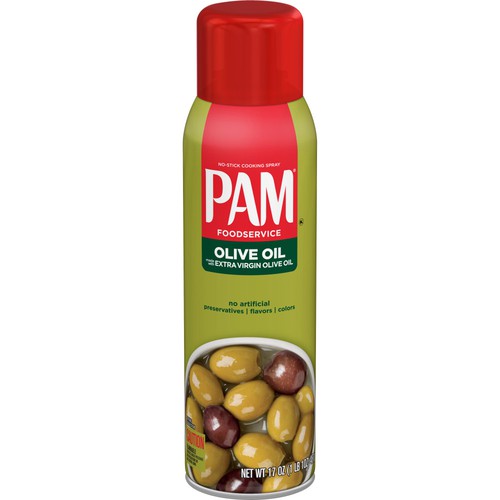 PAM Food Service Olive Oil Cooking Spray 6-17 OZ