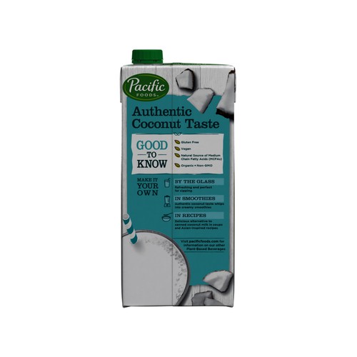 Pacific Foods Organic Coconut Unsweetened Plant-Based Beverage, 32oz