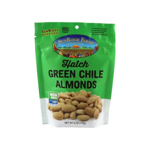 Almond, New Mexico Hatch Green Chile Roasted NonGMO Certified