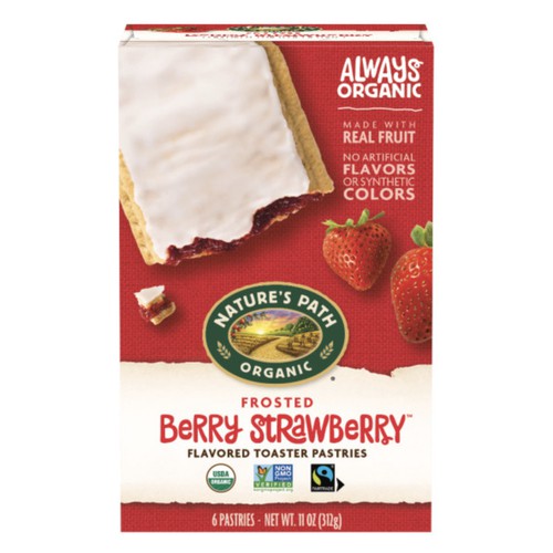 Berry Strawberry Frosted Toaster Pastries
