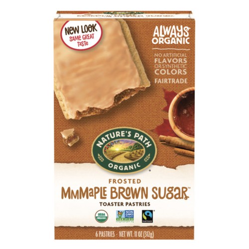 Organic Maple Brown Sugar Cinnamon Frosted Toaster Pastries 11oz