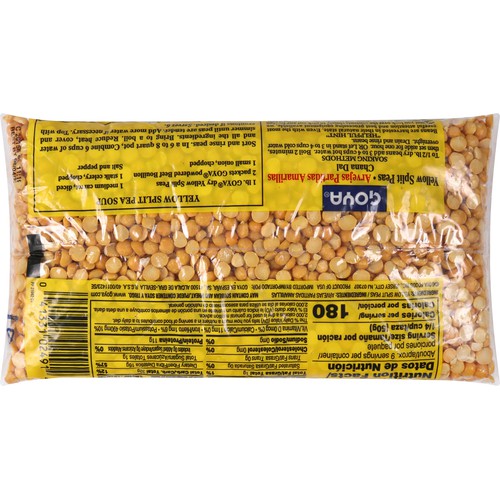 Goya Yellow Split Peas 1 lb