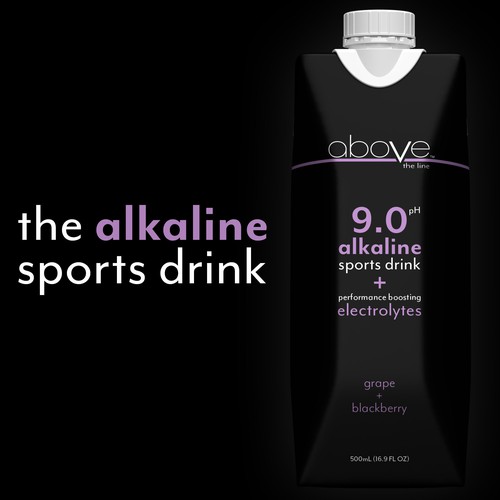Above The Line Sports Drink - Drink Above - Alkaline - Electrolytes - Grape+Blackberry