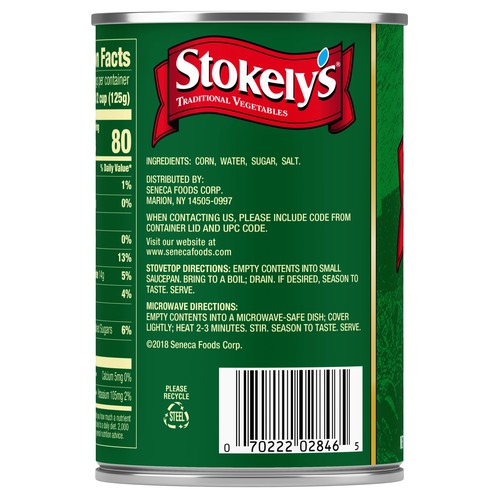 Stokely's Golden Sweet Whole Kernel Corn