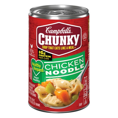 Campbell's® Chunky™ Healthy Request® Chicken Noodle Soup, 18.6 oz.