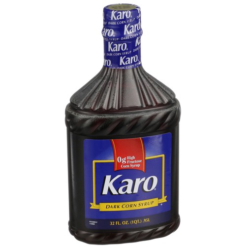 Karo Dark Corn Syrup with Refiners' Syrup 32 oz