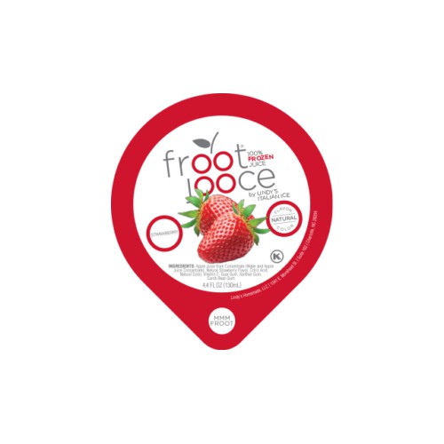 Froot Jooce® Strawberry Frozen Juice Cup