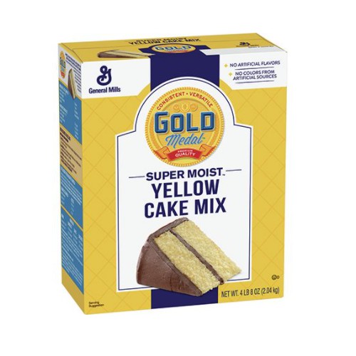 Cake Mix 4.5 lb Yellow Zero Trans-Fat