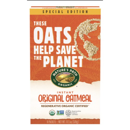 Regenerative Organic Certified Original Hot Oatmeal 11.3oz